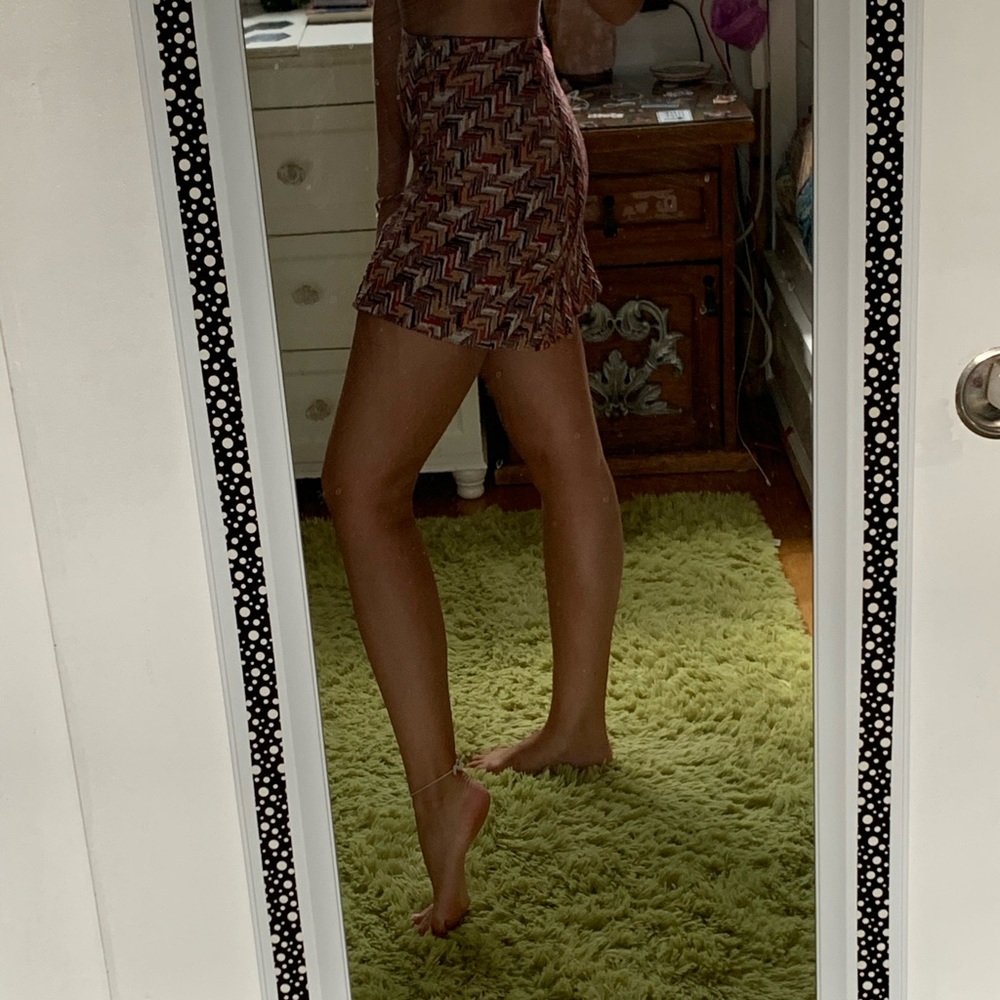 Artistic patterned skirt